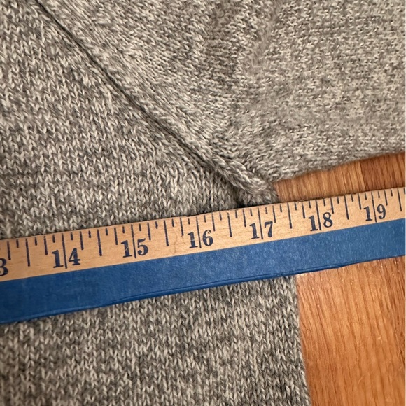 Gap Crafted Crew Neck Sweater Women XS light Gray  Knit Pockets(k11) - Picture 11 of 11